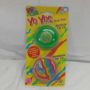 Vintage Fun Zone Yo Yo's Sealed